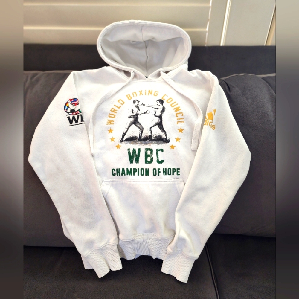 Adidas WBC Limited Edition hoodie Men's S white